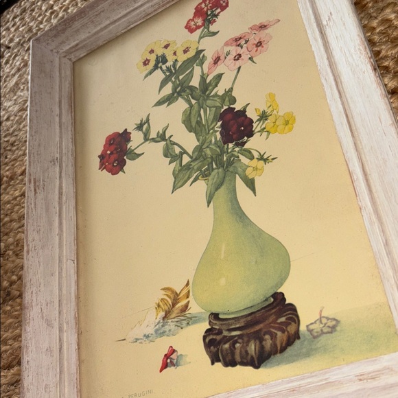 Vintage Floral Art Print by Laurence Perugini - Picture 3 of 6